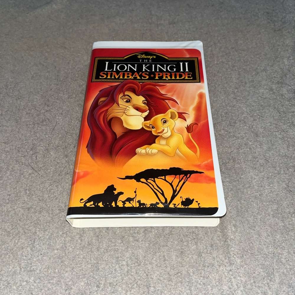 💜 Disney’s Lion King II Simba’s Pride VHS Movie